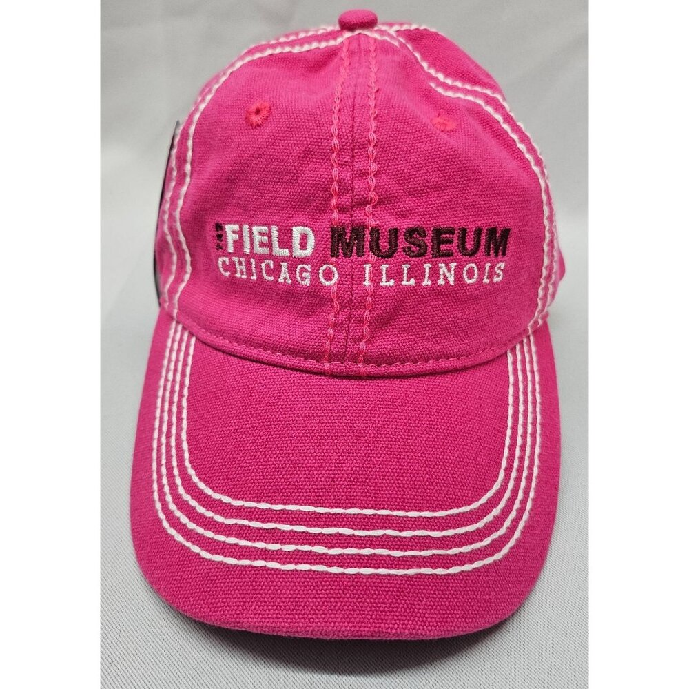 The Field Museum Chicago Illinois Pink Ball Cap New